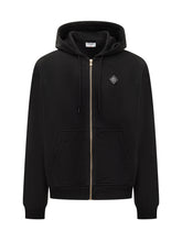 Casablanca Black Hoodie with Embroidered Logo - Casablanca | $store$