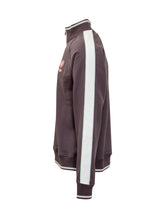 Casablanca Burgundy Half-Zip Sweatshirt with Logo - Casablanca | $store$