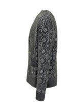 Casablanca Wool Cardigan with Grey Monogram Logo - Casablanca | $store$