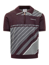 Casablanca Polo a Maniche Corte con Motivo Geometrico - Abbigliamento Uomo | $store$