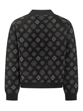 Casablanca Black Jacket with All Over Logo - Casablanca | $store$