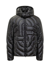 Casablanca Piumino in Nylon Nero con Logo Trapuntato - Abbigliamento Uomo | $store$