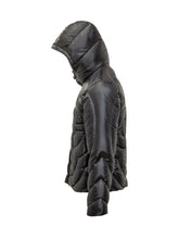 Casablanca Piumino in Nylon Nero con Logo Trapuntato - Abbigliamento Uomo | $store$