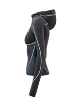 Casablanca Felpa Tecnica con Cappuccio e Dettagli a Contrasto - Abbigliamento Donna | $store$