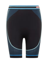 Casablanca Biker Shorts con Dettagli Azzurri - Abbigliamento Donna | $store$