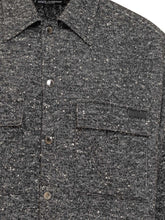 Dolce & Gabbana Camicia Giacca Tweed Grigia - Abbigliamento Uomo | $store$