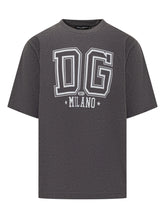 Dolce & Gabbana T-Shirt con Stampa DG Milano - Abbigliamento Uomo | $store$