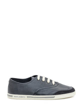 Dolce & Gabbana Sneakers Vit Back in Pelle Blu - COLLEZIONE TEAM EC | $store$