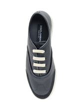 Dolce & Gabbana Sneakers Vit Back in Pelle Blu - COLLEZIONE TEAM EC | $store$