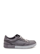 Dolce & Gabbana Sneakers Vit Beck in Pelle Grigia - COLLEZIONE TEAM EC | $store$