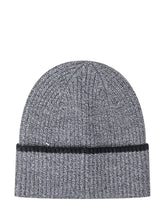 Drôle De Monsieur Wool Beanie in Grey Mélange - COLLEZIONE TEAM EC | $store$