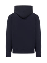 Drole de Monsieur Blue Hoodie with Embroidered Logo - COLLEZIONE TEAM EC | $store$