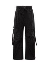 Pantaloni Cargo Dolce & Gabbana in Cotone Nero - Abbigliamento Donna | $store$