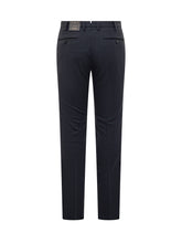 Incotex Blue Virgin Wool Slim Fit Trousers - COLLEZIONE TEAM EC | $store$
