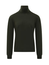 Slowear Green Lightweight Wool Turtleneck Sweater - COLLEZIONE TEAM EC | $store$