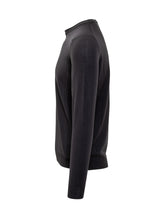 Slowear Black Merino Wool Long Sleeve Sweater - COLLEZIONE TEAM EC | $store$