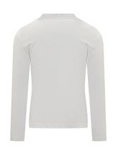 Slowear White Cotton Long Sleeve Sweater - COLLEZIONE TEAM EC | $store$