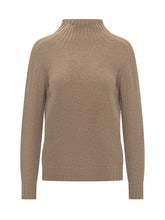 Zanone Taupe High-Neck Sweater - COLLEZIONE TEAM EC | $store$