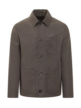 Incotex Brown Wool Jacket with Front Pockets - COLLEZIONE TEAM EC | $store$