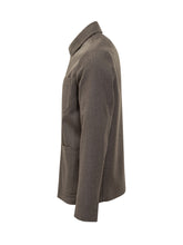Incotex Brown Wool Jacket with Front Pockets - COLLEZIONE TEAM EC | $store$