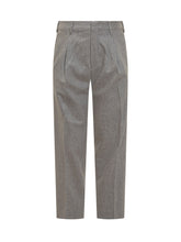 Incotex Grey Pleated Trousers - COLLEZIONE TEAM EC | $store$