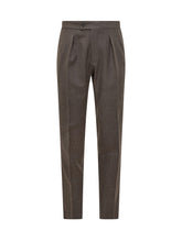 Incotex Brown Pleated Trousers - COLLEZIONE TEAM EC | $store$