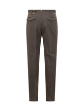 Incotex Brown Pleated Trousers - COLLEZIONE TEAM EC | $store$