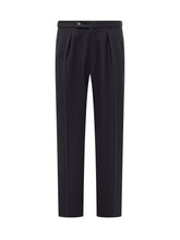 Incotex Black Pleated Trousers - COLLEZIONE TEAM EC | $store$
