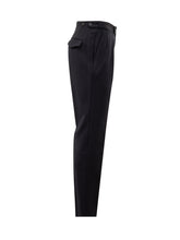 Incotex Black Pleated Trousers - COLLEZIONE TEAM EC | $store$