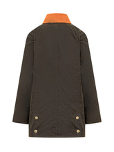 Barbour Waxed Jacket with Contrast Collar - Barbour | $store$