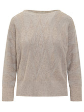 Exterior Geometric Lurex Sweater - COLLEZIONE TEAM EC | $store$