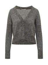 Exterior Lurex Knit Cardigan - COLLEZIONE TEAM EC | $store$