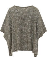 Exterior Relaxed Lurex Knit Top - COLLEZIONE TEAM EC | $store$