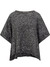 Exterior Shimmer Lurex Knit Top - COLLEZIONE TEAM EC | $store$