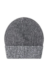 Exterior Beanie in Lana Grigia con Paillettes - Accessori Donna | $store$