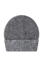 Exterior Beanie in Lana Grigia con Paillettes - Accessori Donna | $store$