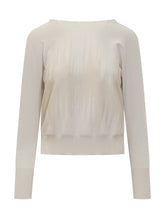 Exterior Chevron Lurex Sweater - COLLEZIONE TEAM EC | $store$