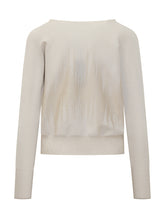 Exterior Chevron Lurex Sweater - COLLEZIONE TEAM EC | $store$