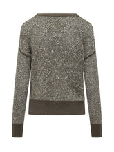 Exterior Lurex Sweater with Ribbed Details - COLLEZIONE TEAM EC | $store$