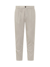 Cruna Beige Corduroy Pants - COLLEZIONE TEAM EC | $store$