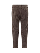 Cruna Brown Corduroy Pants - COLLEZIONE TEAM EC | $store$