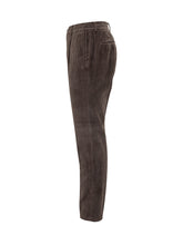 Cruna Brown Corduroy Pants - COLLEZIONE TEAM EC | $store$