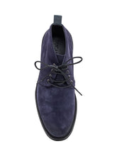 Duca Nero Polacchini in Camoscio Blu - COLLEZIONE TEAM EC | $store$