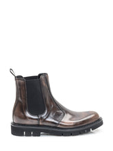 Duca Nero Stivaletti Chelsea in Pelle Marrone - COLLEZIONE TEAM EC | $store$