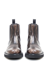 Duca Nero Stivaletti Chelsea in Pelle Marrone - COLLEZIONE TEAM EC | $store$