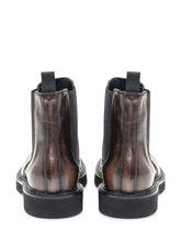 Duca Nero Stivaletti Chelsea in Pelle Marrone - COLLEZIONE TEAM EC | $store$