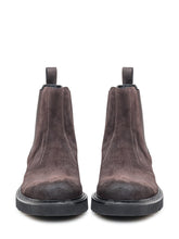 Duca Nero Stivaletti Chelsea in Camoscio Marrone - COLLEZIONE TEAM EC | $store$