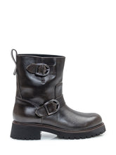 Duca Nero Biker Boots in Pelle - COLLEZIONE TEAM EC | $store$