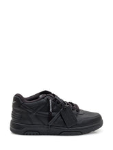 Off-White Out Of Office Black Leather Sneakers - COLLEZIONE TEAM EC | $store$