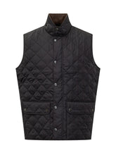 Barbour Gilet Trapuntato Nero con Tasche - Abbigliamento Uomo | $store$